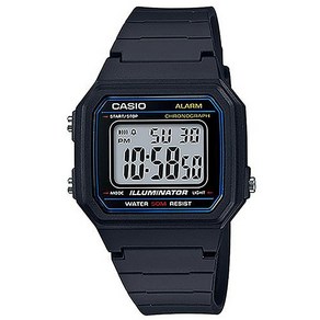 CASIO 카시오 남성 W-217H-1A 군인 군대 군용 전자 스포츠 시계