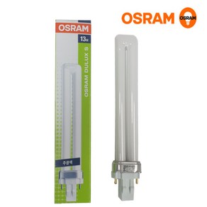 오스람 OSRAM FPX13EX-D 13W 주광색 형광등 전구, 1개