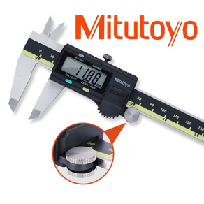 미스토요 전문가용 디지털 전자 버니어 노기스 캘리퍼스 30시리즈 150mm 200mm 300mm + 1개, 0-150mm (500-196-30)
