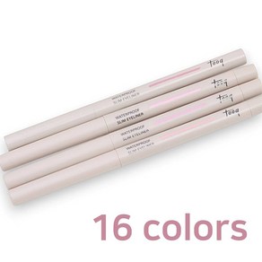 [정품]투크 워터프루프 슬림 아이라이너 15colos 0.12g 투크워터프루프슬림아이라이너 투크아이라이너 원터프루프슬림아이라이너 아이라이너 화장품 메이크업 아이메이크업, 도화살몬, 1개