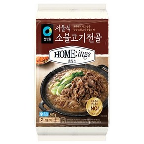 정원이샵 엄마손맛 청정원 호밍스 서울식 소불고기전골 650g 감칠맛 완내스 집밥 기사식당, 1개