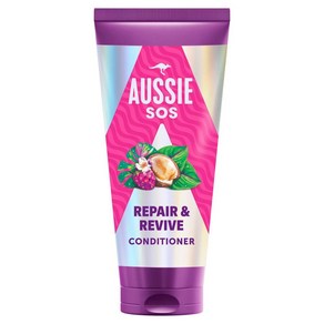 호주 오지 Aussie Repai SOS Hai Conditione SOS 리페어 & 리바이브 헤어 컨디셔너, 1개, 200ml