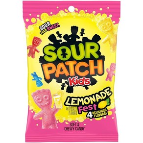 Sour Patch Kids SOUR PATCH KIDS Lemonade Fest 소프트 & 츄이 캔디 227.4g(8온스) 백