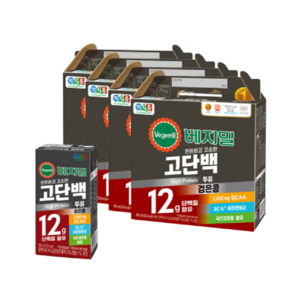 베지밀 베지밀 고단백두유 검은콩 190ml x 72팩