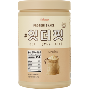 잇더핏 단백질 쉐이크 잇더핏 대용량 520g (미숫가루맛), 1개