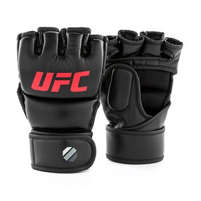 UFC MMA 그래플링 오픈핑거 글러브 블랙