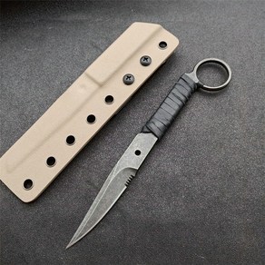 trskt 440c 캠핑 전술 칼 야외 구조 생존 포켓 나이프 edc tool with k sheath unpacking knife dropshipping