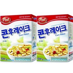 포스트 콘후레이크 시리얼, 500g, 12개