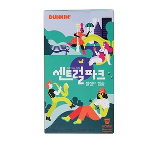 던킨 센트럴파크 블렌드 캡슐커피 5Gx20입, 5g, 20개입, 1개