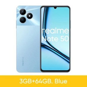 스마트폰 674 5000mAh 노트 AI 카메라 화면 디스플레이 칩셋 충전 8 13MP 고속 50 IP54 리얼미 강력한 인치 90Hz, 64GB, 1) 3GB 64GB 블루