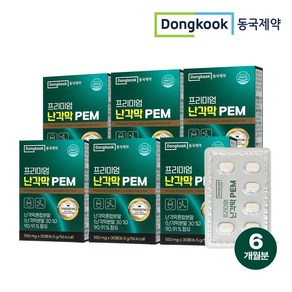 동국제약 프리미엄 난각막 PEM, 6개, 30정