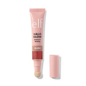 e.l.f. Halo Glow Blush Beauty Wand Liquid Blush Wand 헤일로 글로우 블러셔 뷰티 완드 광채와 홍조를 띤 뺨을 위한 리퀴드 블러시, 1개