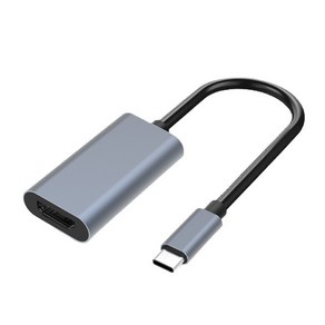 레알 RL001-1 USB C타입 to HDMI 변환 컨버터 4K 60Hz 지원