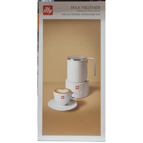 ILLY 일리 우유거품기 + 카푸치노컵 세트, 1개