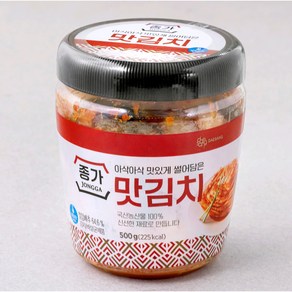골든싸이]종가_맛김치 용기 500g 1개
