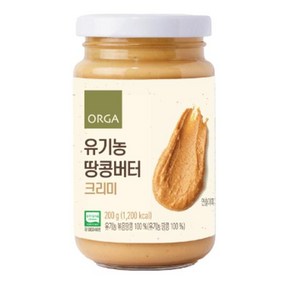 풀무원 유기농 땅콩버터 크리미 200g 1개