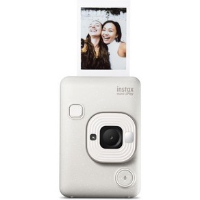 Fujifilm INSTAX 미니 LIPLAY 하이브리드 인스턴트 카메라 - 미스티 화이트, A.카메라, 02.그린, 1개