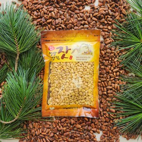 [가평 연인산 잣집] 국내산 가평잣 백잣 황잣 300g(팩포장) 국내산, 1개, 황잣 300g (팩)