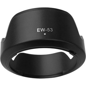 EW-53 캐논 RF-S용 렌즈후드 18-45mm F4.5-6.3 is stm on EOS R100 R50 R10 카메라(액세서리용) EW53 디지털 튤립 플라워 49mm 렌즈 후, 1개