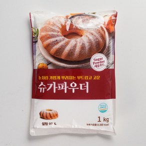 새롬푸드 슈가파우더, 3개, 1kg