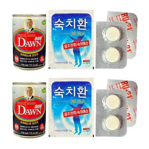 약국 강력 숙취해소제 세트 여명808 + 숙치환 + 알유21 2세트, 2개, 119ml