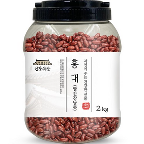 건강곡간 홍대 빨간강낭콩 통, 2kg, 6개