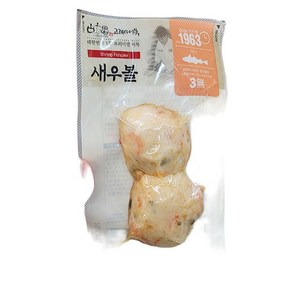 고래사 새우볼, 2개, 90g