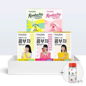 티젠 콤부차 10스틱X5박스 혼합(50스틱)+겨울 한정판 보틀