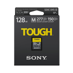 소니코리아정품 SDXC TOUGH UHS-II V60 SD카드 SF-M128T M256T M512T, 128GB, 1개