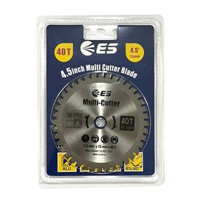 ES산업 S745용 멀티톱날 (115mm x 40T 15mm) 4.5인치 톱날 원형톱날