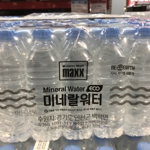 맥스 미네랄워터 에코 500ml x 20입