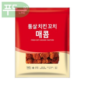 사세 통살 치킨 꼬치 매콤, 3개, 1kg