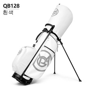 피지엠 스탠드백 여성골프백 방수 경량 QB128, 화이트계열