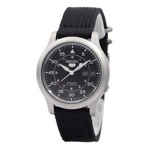 SEIKO import SNK809K2 [세이코 임포트] 손목시계 해외 모델 메쉬 벨트 자동 권