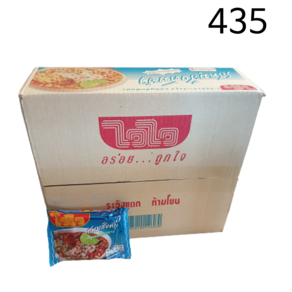 WAI WAI 태국라면 와이와이 돼지고기 톰냠맛 인스턴트 누들 60G, 30개