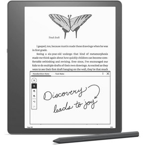 [New] Kindle Scribe 킨들 스크라이브 (16GB) 10.2 인치 디스플레이 Kindle 사상 최초의 필기 입력 기능 탑재 스탠다드 펜 첨부