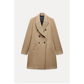 ZARA 자라 더블 브레스트 울 코트 9340/141 9340141