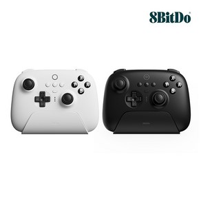 8bitdo 얼티밋 컨트롤러 블루투스 조이패드 얼티메이트 NS버전 충전독 포함, 화이트, 1개