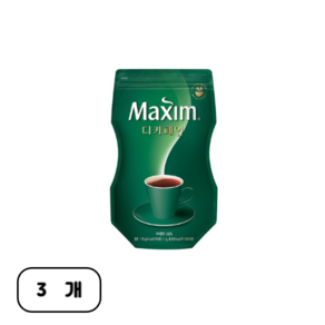 맥심 디카페인 원두커피믹스, 170g, 1개입, 3개