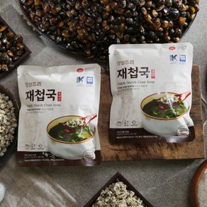 섬진강 국내산 재첩국 (300g/10팩)[34597442], 10개