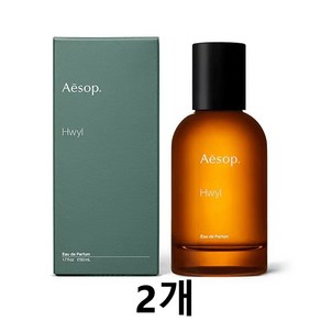 이솝 휠 오 드 퍼퓸, 50ml, 2개