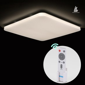 인테리어조명 리모컨 방등 55W KS역률0.9 천장등 천정등 LED등 LED조명 전등, 60W 원형 리모컨 방등 KS