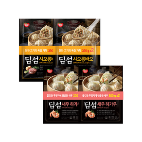 동원 딤섬 샤오롱바오 390g x 4봉+새우하가우 300g x 4봉, 1개