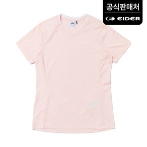 아이더 여성 등산 반팔티 POP 와플 베이직 라운드 티셔츠 DWM232968P (정가 80 000)