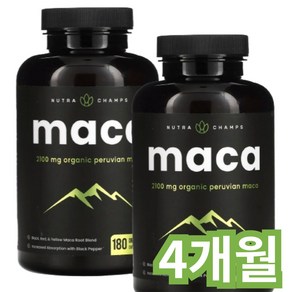 뉴트라챔스 마카 2100mg, 2개, 180정