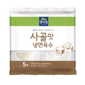 면사랑 사골맛 냉면육수 340g 실온