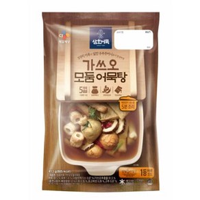 CJ제일제당 소문난 삼호 가쓰오모둠어묵탕413g 풍미업 홈캉스 엄마손맛 분식 떡볶이 완내스 요리레시피, 1개, 413g