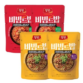 [동원] 양반 비빔드밥 (포켓)불고기 2개+참치김치 2개 (총 4개)