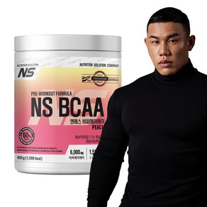 NS BCAA 아미노산 보충제 복숭아맛 400g, 1개