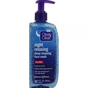 Clean & Clea Night Relaxing 딥 클리닝 페이스 워시 236.6ml(8액량